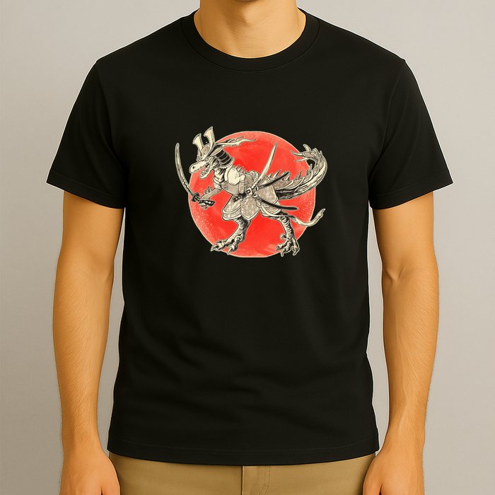 Samurai T-Rex T-Shirt