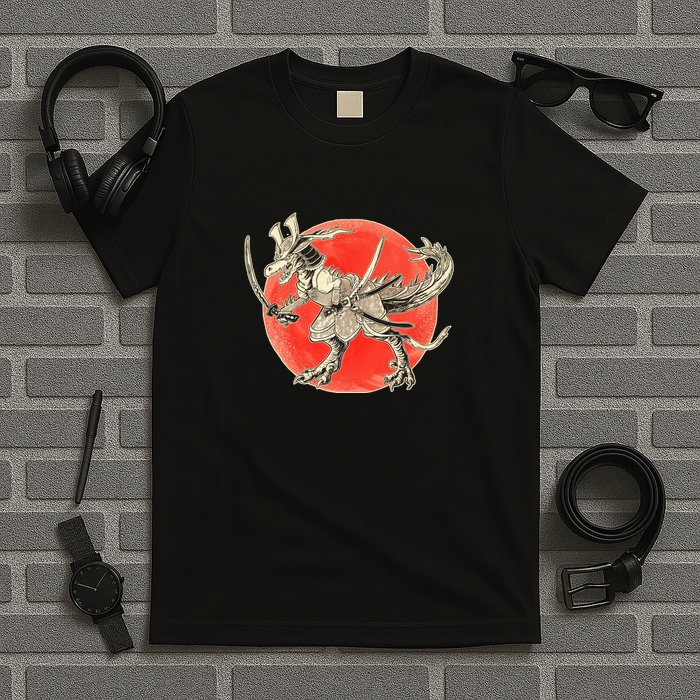 Samurai T-Rex T-Shirt