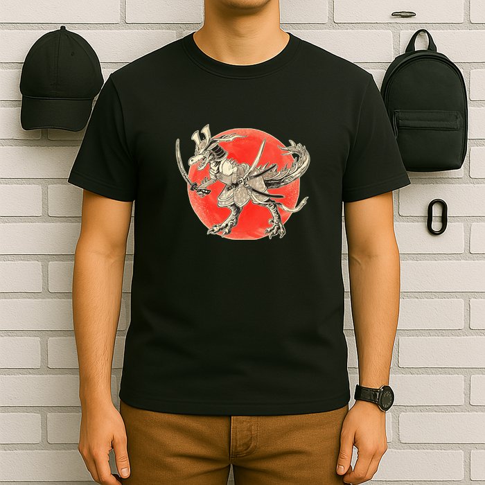 Samurai T-Rex T-Shirt