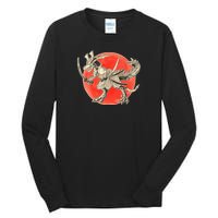 Samurai T-Rex Tall Long Sleeve T-Shirt