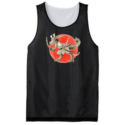 Samurai T-Rex Mesh Reversible Basketball Jersey Tank