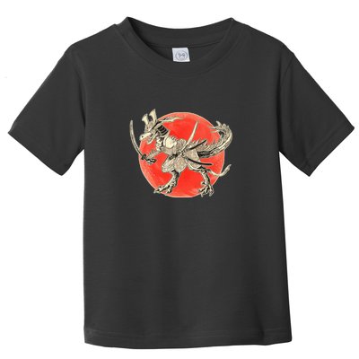 Samurai T-Rex Toddler T-Shirt
