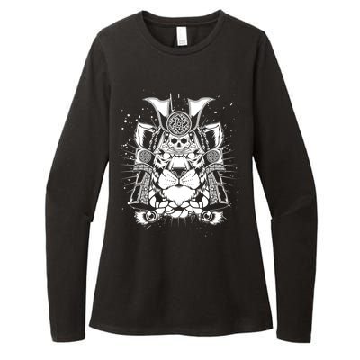 Samurai Tiger Womens CVC Long Sleeve Shirt