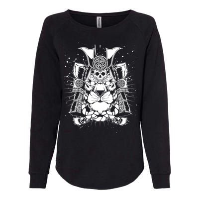 Samurai Tiger Womens California Wash Sweatshirt