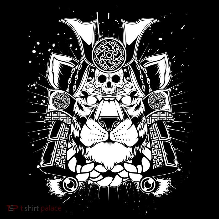 Samurai Tiger Full Zip Hoodie
