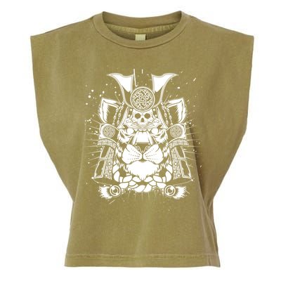 Samurai Tiger Garment-Dyed Women's Muscle Tee