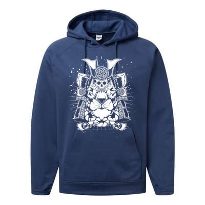 Samurai Tiger Performance Fleece Hoodie