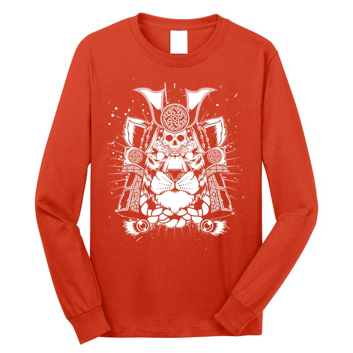 Samurai Tiger Long Sleeve Shirt