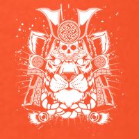 Samurai Tiger Womens T-Shirt