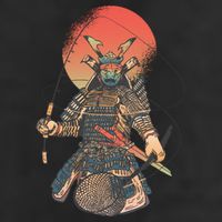 Samurai Warrior Fishing Cool Comfort Performance Bucket Hat