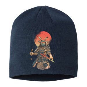 Samurai Warrior Fishing Sustainable Beanie