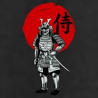 Samurai Warrior Graphic Cool Comfort Performance Bucket Hat