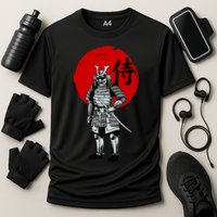 Samurai Warrior Graphic Cooling Performance Crew T-Shirt