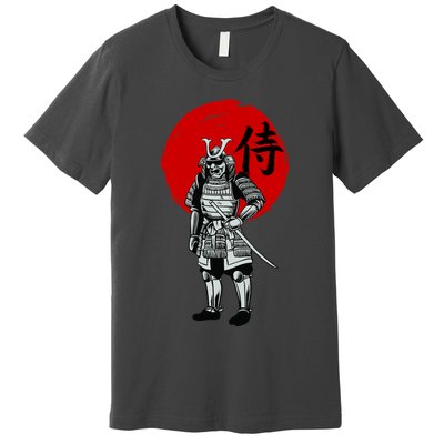 Samurai Warrior Graphic Premium T-Shirt