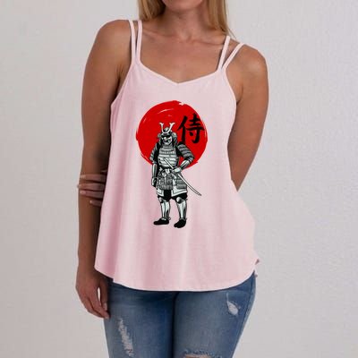 Samurai Warrior Graphic Women's Strappy Tank