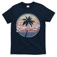 San Diego Palm Tree Vintage Retro T-Shirt