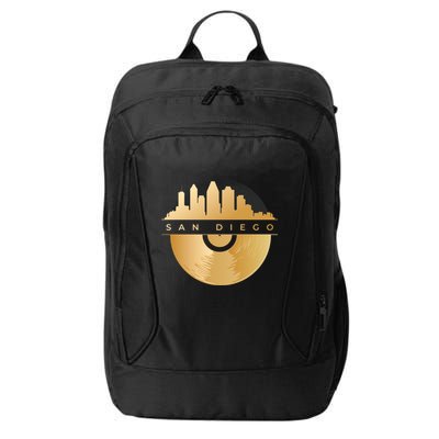 San Diego Vinyl Skyline City Backpack