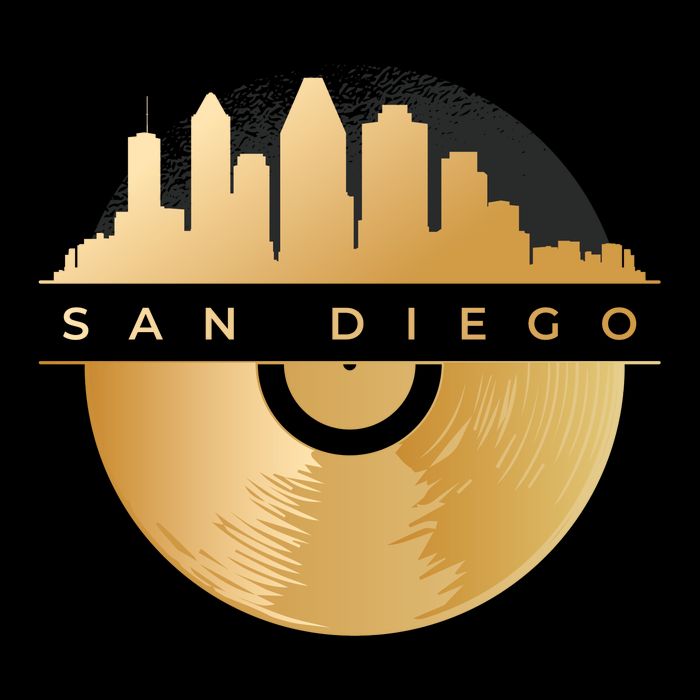 San Diego Vinyl Skyline City Backpack