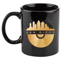 San Diego Vinyl Skyline 11oz C Handle Ceramic Mug