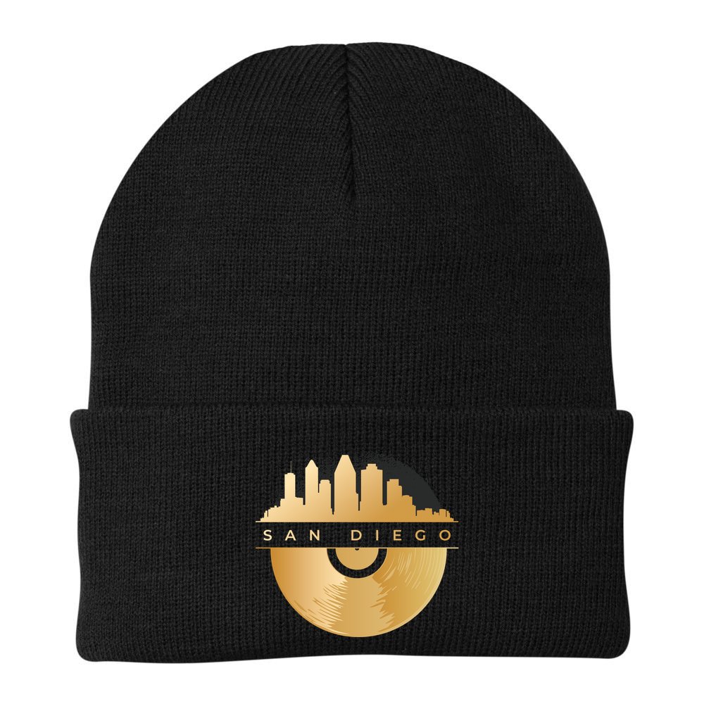 San Diego Vinyl Skyline Beanie
