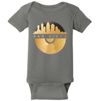 San Diego Vinyl Skyline Baby Bodysuit