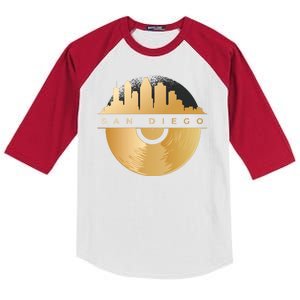 San Diego Vinyl Skyline Kids Colorblock Raglan Jersey