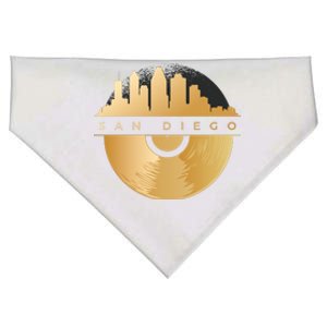 San Diego Vinyl Skyline USA-Made Doggie Bandana