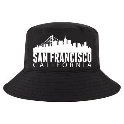 San Francisco California Skyline Cool Comfort Performance Bucket Hat