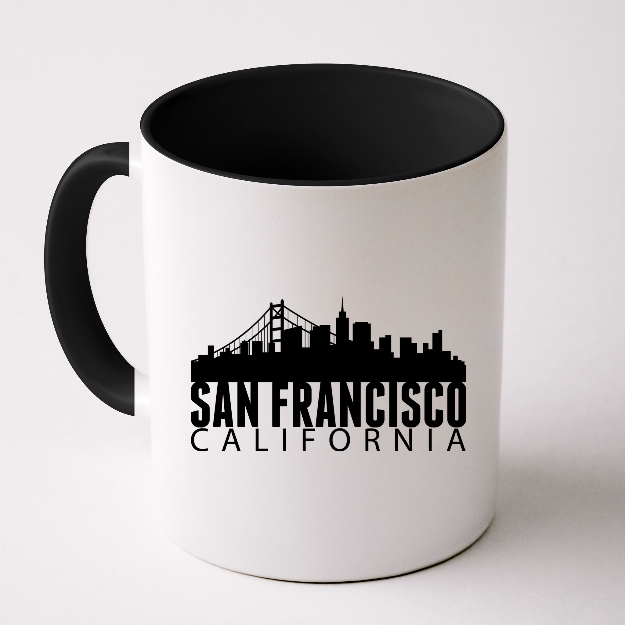 San Francisco California Skyline Mug