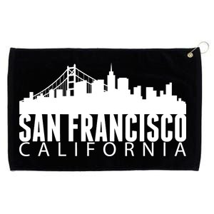 San Francisco California Skyline Grommeted Golf Towel