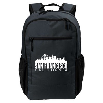 San Francisco California Skyline Daily Commute Backpack