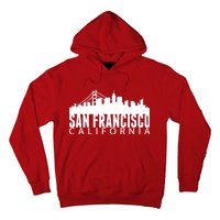 San Francisco California Skyline Hoodie