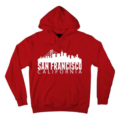 San Francisco California Skyline Hoodie