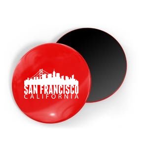 San Francisco California Skyline Magnet