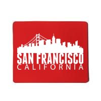 San Francisco California Skyline Mousepad