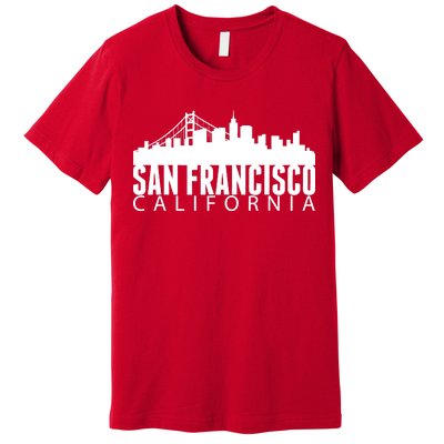 San Francisco California Skyline Premium T-Shirt