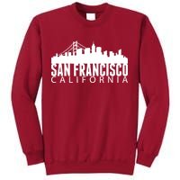 San Francisco California Skyline Tall Sweatshirt