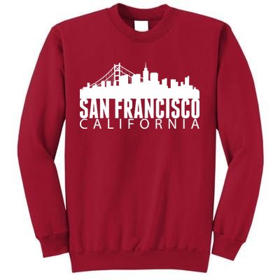 San Francisco California Skyline Tall Sweatshirt