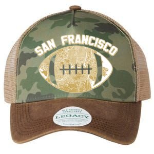 San Francisco Fan Map Football Legacy Tie Dye Trucker Hat