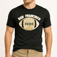 San Francisco Fan Map Football Cooling Performance Crew T-Shirt