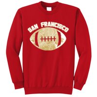 San Francisco Fan Map Football Sweatshirt