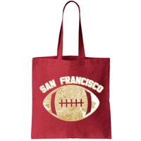 San Francisco Fan Map Football Bag