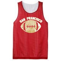 San Francisco Fan Map Football Mesh Reversible Basketball Jersey Tank