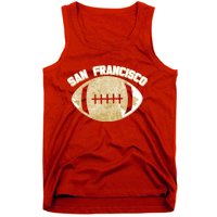 San Francisco Fan Map Football Tank Top