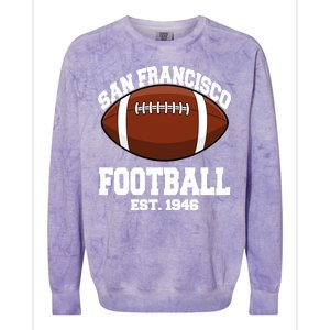 San Francisco Football Est. 1946 Colorblast Crewneck Sweatshirt