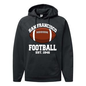 San Francisco Football Est. 1946 Performance Fleece Hoodie