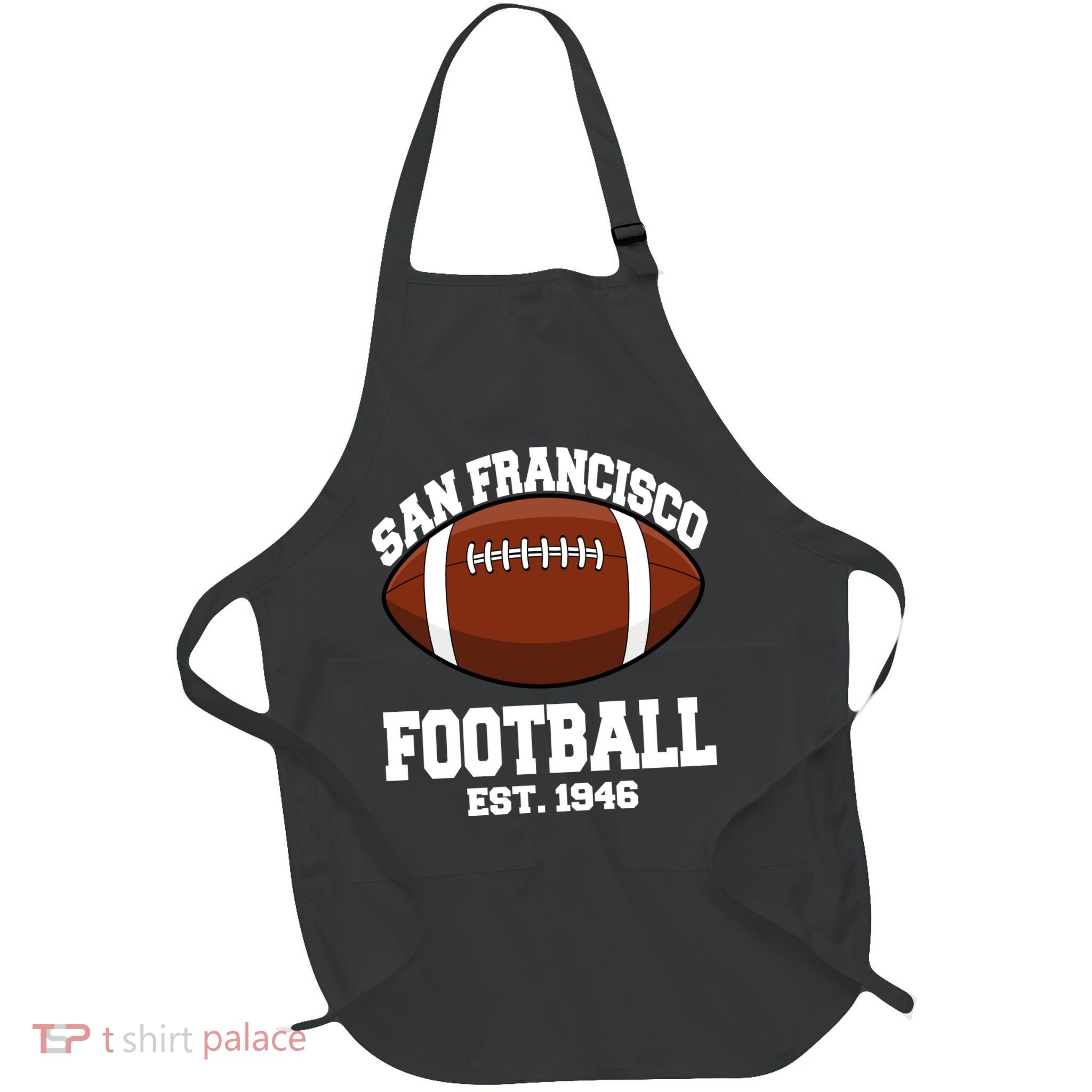 San Francisco Football Est. 1946 Full-Length Apron With Pockets