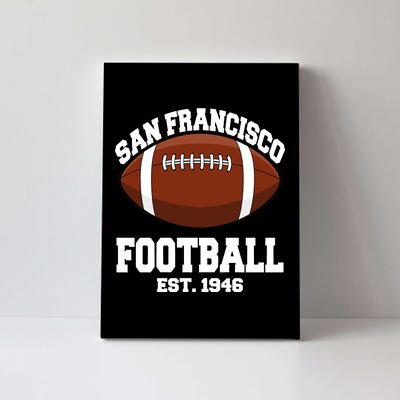 San Francisco Football Est. 1946 Canvas