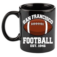 San Francisco Football Est. 1946 11oz C Handle Ceramic Mug