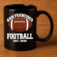 San Francisco Football Est. 1946 11oz C Handle Ceramic Mug